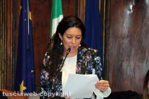 Viterbo - Consiglio comunale - Antonella Sberna