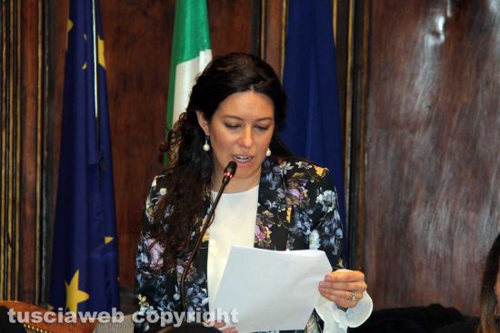 Viterbo - Consiglio comunale - Antonella Sberna