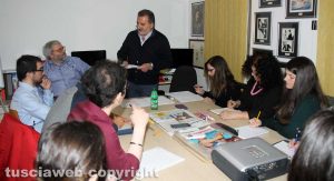 Viterbo - Enrico Panunzi alla Tusciaweb Academy