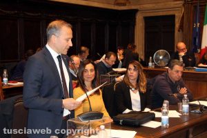 Viterbo - Consiglio comunale - Fabrizio Purchiaroni