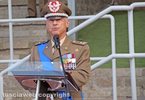 Viterbo - Il giuramento del 21esimo Corso "Esempio" - Pietro Addis