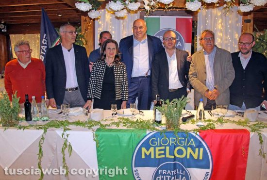 FdI - La cena con Guido Crosetto
