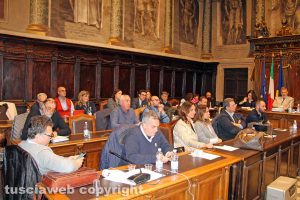 Viterbo - Il consiglio comunale - La maggioranza