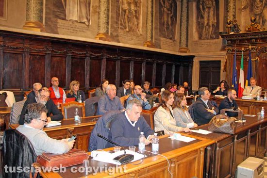 Viterbo - Il consiglio comunale - La maggioranza