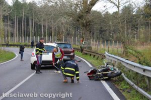 Cimina - Scontro auto-moto, muore centauro
