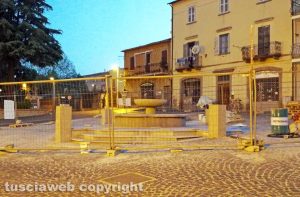 Bolsena - La fontana a piazza San Giovanni