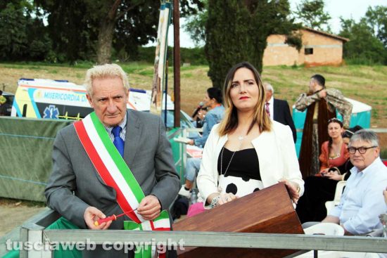Bomarzo - Ivo Cialdea e Marianna Bianchi