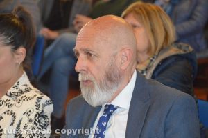 Il candidato sindaco del centrodestra a Civitavecchia e Ernesto Tedesco