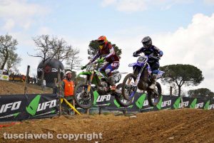Sport - Motocross - Lupino lotta con Bernardini 