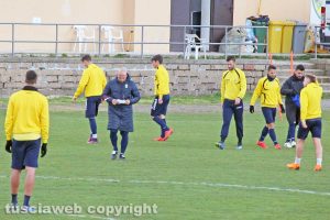 Sport - Calcio - Viterbese - L'allenamento di ieri