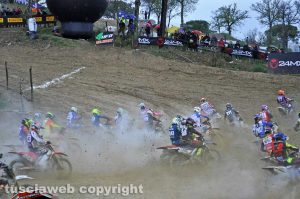 Sport - Motocross - Montevarchi - La partenza