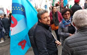 Sciopero Agenzia entrate - Il presidio sotto il Mef