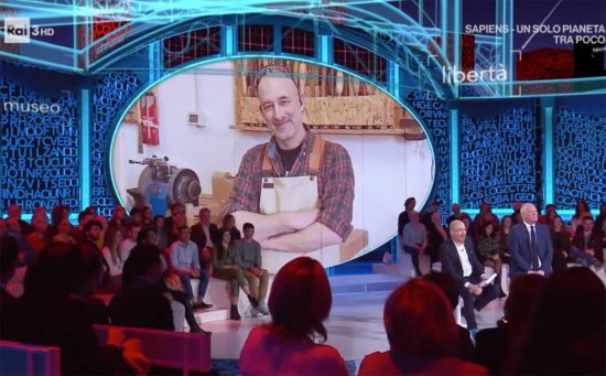 Giacomo Malaspina insegnante di Alessandro Di Battista su Rai3