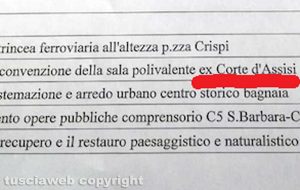 La proposta d'emendamento con la dicitura Corte d'Assisi