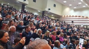 Roma - Università Tor Vergata - Gigi Proietti insignito del titolo di professore emerito honoris causa