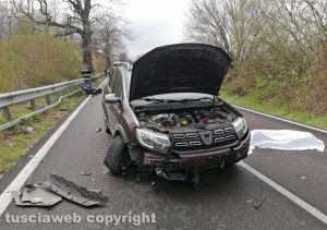 Cimina - Scontro auto-moto, muore centauro