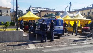 I controlli della polizia di Terni 