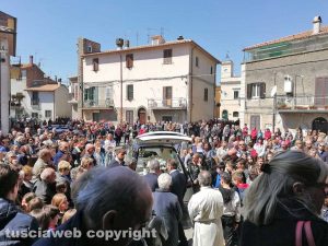 Villa San Giovanni in Tuscia - I funerali di Viola Miccoli