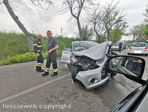 Viterbo - Incidente sulla Cassia Nord