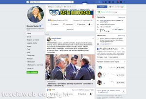 Il post di Giorgia Meloni
