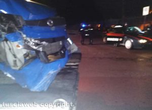 Bagnaia - Scontro tra due Panda al passaggio a livello nella notte