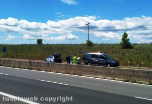 Viterbo - L'incidente sulla Supestrada