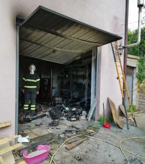 Vetralla - A fuoco garage
