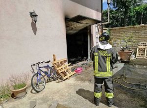 Vetralla - A fuoco garage