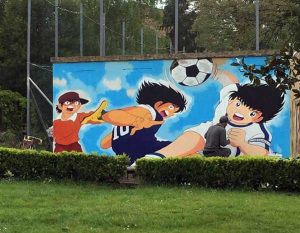 Uno dei murales di Vetriolo