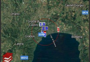 Terremoto nell'Alta Tuscia