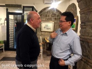 L'ambasciatore della Repubblica delle Filippine Nolasco con il prefetto Bruno 