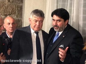 Viterbo - Il presidente della Regione Sardegna a cena al Labirinto
