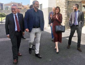 Maria Elena Boschi a Viterbo