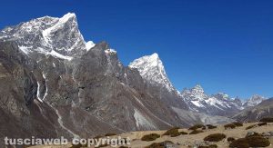 Il gruppo di Sisipuòfare al campo base dell'Everest