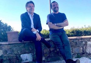Giuseppe Conte e Matteo Salvini