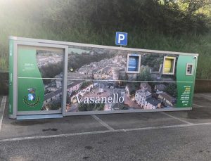 Una delle ecoisole di Vasanello