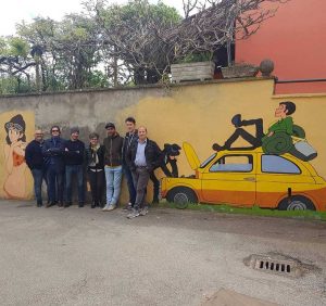 Bagnoregio - Castel Cellesi e Vetriolo nel circuito turistico con i murales di Paolo Carriere
