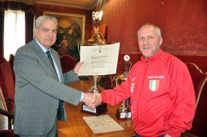 Viterbo Il sindaco Arena e Lucarini 