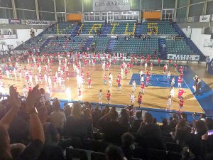 Viterbo - Tutela dell'infanzia - La coreografia degli alunni della Canevari