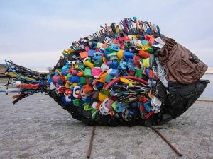 Plastica in spiaggia