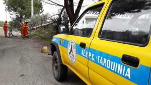 Tarquinia - Gli interventi dell'Aeopc 