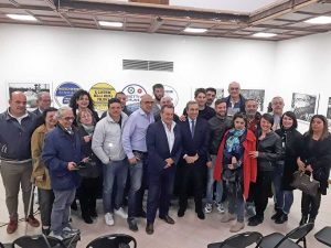 Tarquinia - Maurizio Gasparri a sostegno di Gianni Moscherini