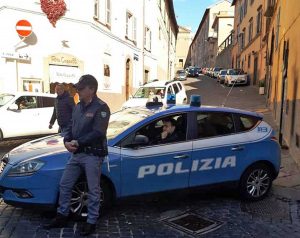 Viterbo - I controlli della polizia 