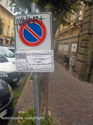Viterbo - Divieto di sosta
