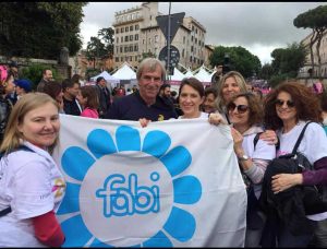 Roma - Il coordinamento donne della Fabi di Viterbo alla Race for the cure