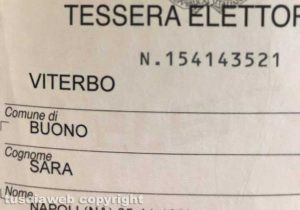 Europee 2019 - La prima volta al seggio di Sara Buono