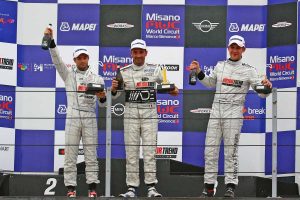 La gara a Misano del pilota viterbese Gustavo Sandrucci 