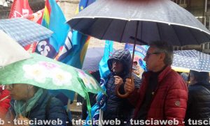 Roma - La manifestazione di Mercatone Uno