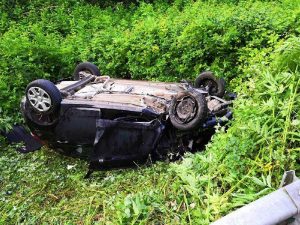 Frosinone - L'incidente tra Amaseno e Prossedi - Foto per gentile concessione di Ciociaria editoriale oggi