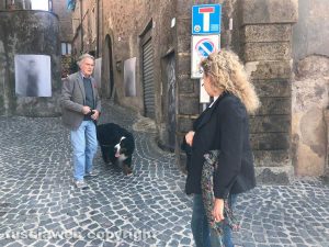 Ronciglione - Luca Cordero di Montezemolo e Ilaria Fendi a un Borgo di libri